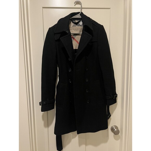 Burberry Brit Wool Coat - Picture 3 of 16